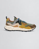 Flower Mountain - Brown And Cognac Suede And Nylon Yamano 3 Trainers