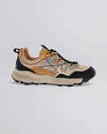 Flower Mountain - Anthracite And Brown Suede And Nylon Iwano 2 Trainers