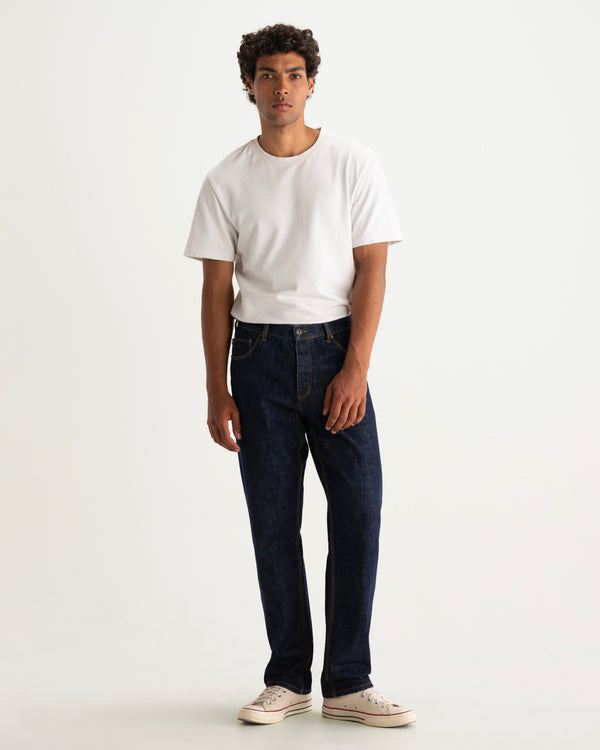 Russell - Rinse Wash Selvedge Straight Fit Denim Jeans