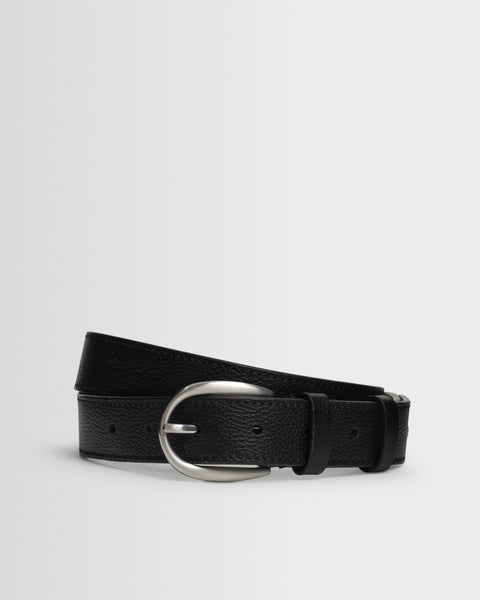 Calsen - Black Western Leather Belt