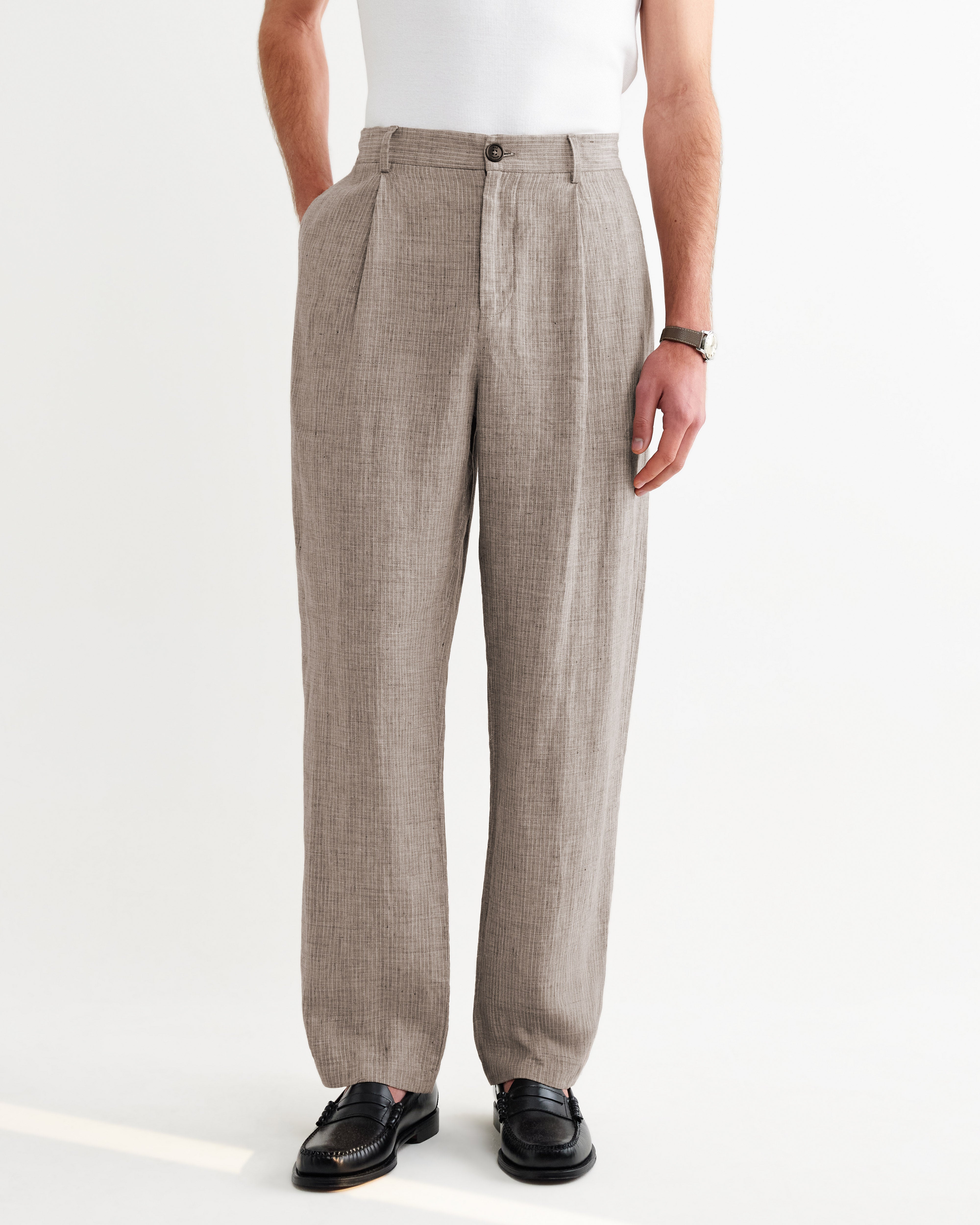 Wide, Straight-Leg Fit