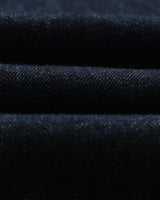 wax london men's Russell - Rinse Wash Selvedge Straight Fit Denim Jeans